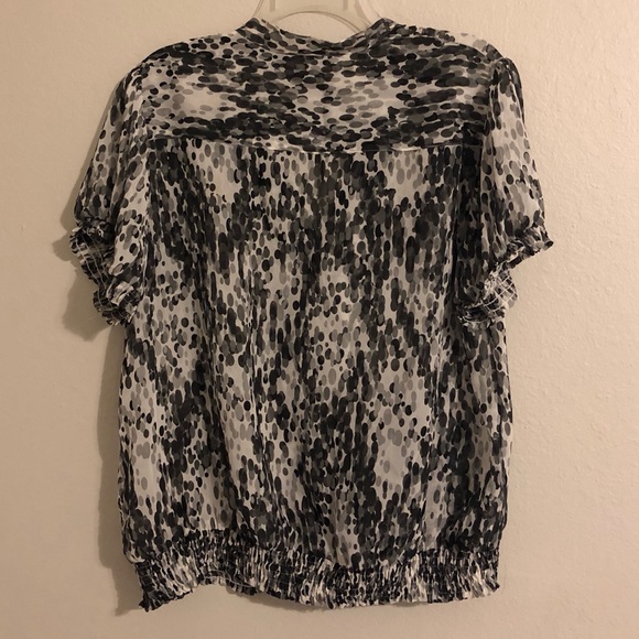 Apt 9 Blouse with Ruffled Trim - Picture 2 of 6